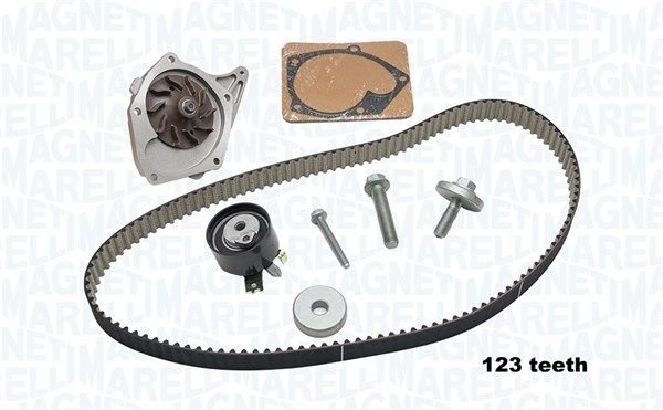 MAGNETI MARELLI Vesipumppu + jakohihnasarja 341404170002